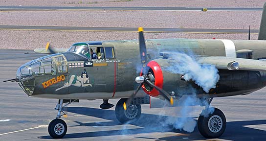 North American B-25J Mitchell NL3476G Tondelayo